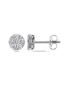 Rina Limor 10k 0.51 Ct. Tw. Diamond Studs