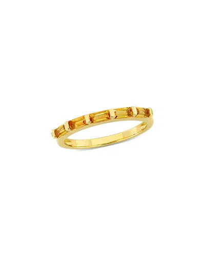 Rina Limor 10k 0.60 Ct. Tw. Citrine Ring In Gold