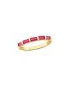 Rina Limor 10k 0.85 Ct. Tw. Ruby Ring In Gold