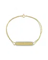 Rina Limor 10k 1.06 Ct. Tw. Diamond & Yellow Sapphire Bracelet