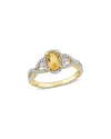 Rina Limor 10k 1.08 Ct. Tw. Diamond & Gemstone Ring