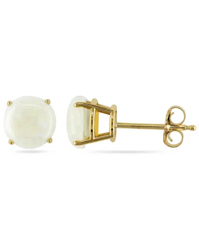 Rina Limor 10k 1.20 Ct. Tw. Opal Studs