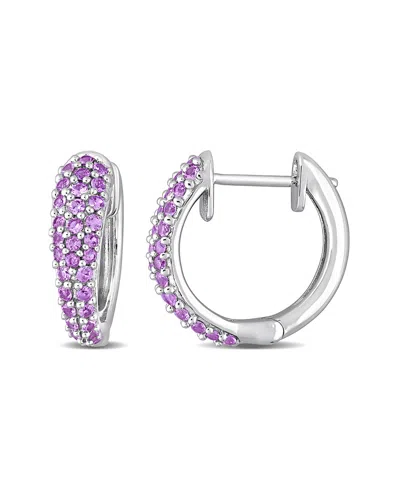 Rina Limor 10k 1.25 Ct. Tw. Pink Sapphire Clip-on Earrings