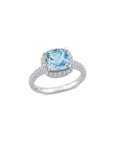 Rina Limor 10k 3.52 Ct. Tw. Gemstone Ring In Blue