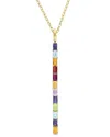 Rina Limor 10k 7.14 Ct. Tw. Gemstone Madeira Pendant