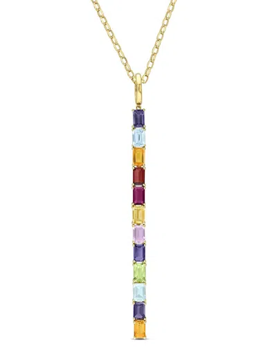 Rina Limor 10k 7.14 Ct. Tw. Gemstone Madeira Pendant
