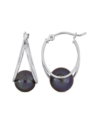 Rina Limor 10k 8-8.5mm Pearl Earrings