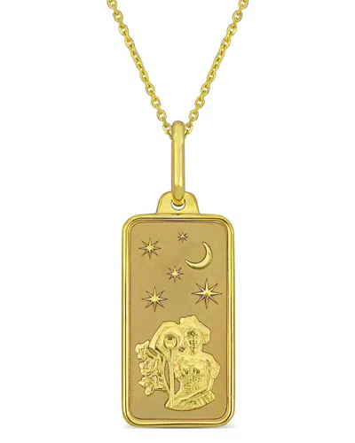 Rina Limor 10k Aquarius Pendant In Gold