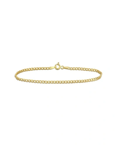 Rina Limor 10k Curb Bracelet In Gold