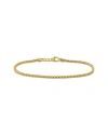 Rina Limor 10k Franco Bracelet