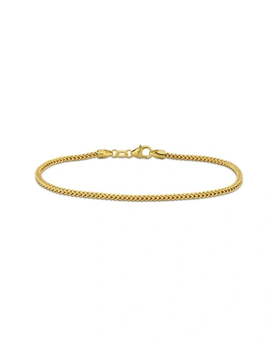 Rina Limor 10k Franco Bracelet In Gold