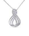 Rina Limor 10k Gold 0.25 Ct. Tw. Diamond Pendant Necklace