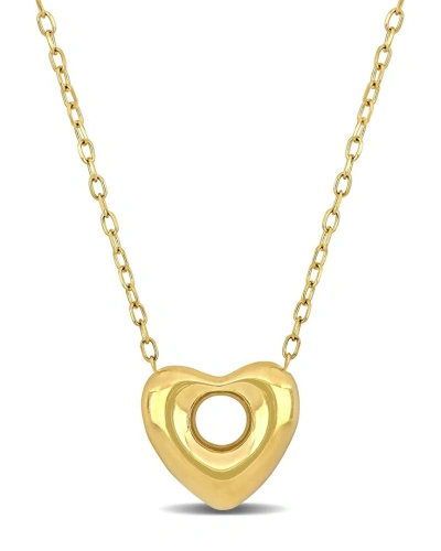 Rina Limor 10k Heart Necklace In Gold