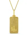 Rina Limor 10k Libra Pendant