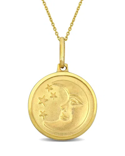 Rina Limor 10k Moon Pendant In Gold