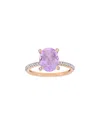 Rina Limor 10k Rose Gold 2.47 Ct. Tw. Diamond & Rose De France Ring