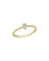 Rina Limor 14k 0.03 Ct. Tw. Diamond Ring
