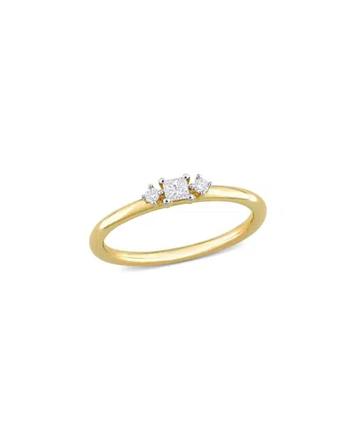 Rina Limor 14k 0.15 Ct. Tw. Diamond Ring In Gold