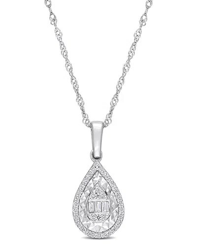 Rina Limor 14k 0.17 Ct. Tw. Diamond Pendant