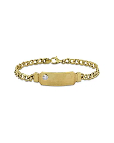 Rina Limor 14k 0.20 Ct. Tw. Diamond Bangle Bracelet In Gold
