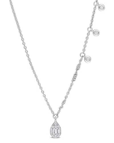 Rina Limor 14k 0.20 Ct. Tw. Diamond Necklace