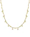 Rina Limor 14k 0.23 Ct. Tw. Diamond Station Necklace
