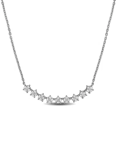RINA LIMOR RINA LIMOR 14K 0.24 CT. TW. DIAMOND CENTER DESIGN NECKLACE