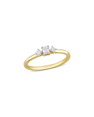 Rina Limor 14k 0.25 Ct. Tw. Diamond Ring In Gold