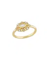 Rina Limor 14k 0.26 Ct. Tw. Diamond Cluster Ring