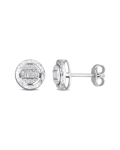 Rina Limor 14k 0.28 Ct. Tw. Diamond Halo Studs