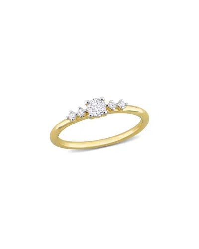 Rina Limor 14k 0.33 Ct. Tw. Diamond Ring In Gold