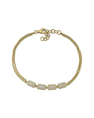 RINA LIMOR RINA LIMOR 14K 0.34 CT. TW. DIAMOND LINK BRACELET