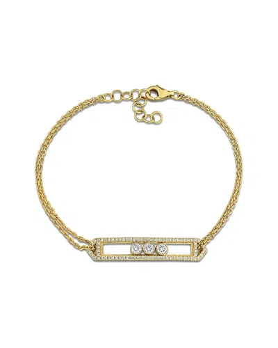 RINA LIMOR RINA LIMOR 14K 0.37 CT. TW. DIAMOND LINK BRACELET