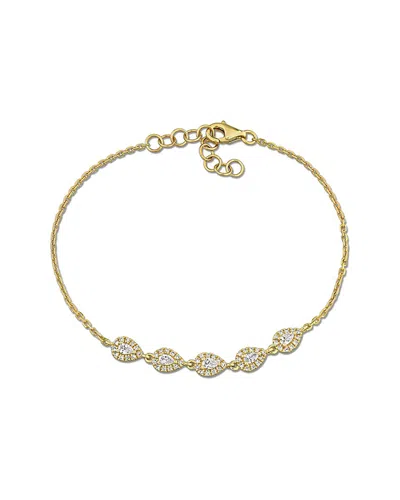 RINA LIMOR RINA LIMOR 14K 0.42 CT. TW. DIAMOND LINK BRACELET
