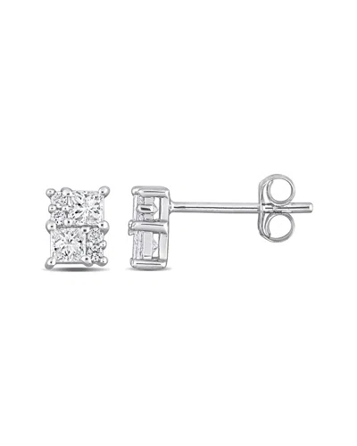 Rina Limor 14k 0.46 Ct. Tw. Cluster Earrings