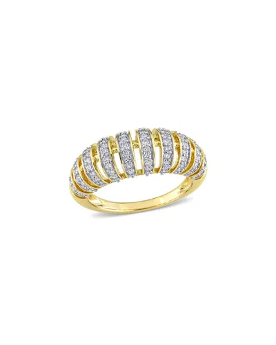 Rina Limor 14k 0.48 Ct. Tw. Diamond Multi-row Ring