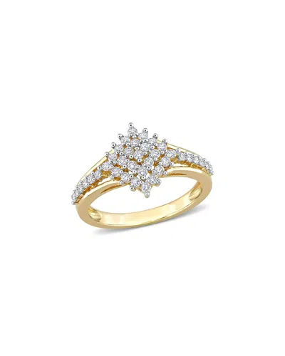 Rina Limor 14k 0.49 Ct. Tw. Cluster Ring In Gold