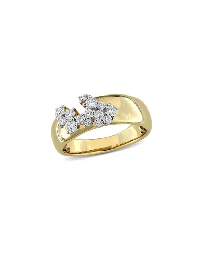 Rina Limor 14k 0.49 Ct. Tw. Diamond Band Ring In Gold