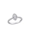 Rina Limor 14k 0.49 Ct. Tw. Diamond Floating Halo Ring