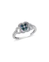 Rina Limor 14k 0.49 Ct. Tw. Diamond Flower Ring
