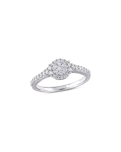 Rina Limor 14k 0.50 Ct. Tw. Diamond Halo Ring