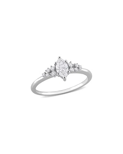 Rina Limor 14k 0.50 Ct. Tw. Diamond Ring In Metallic
