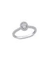 Rina Limor 14k 0.51 Ct. Tw. Diamond Floating Halo Ring