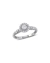 Rina Limor 14k 0.51 Ct. Tw. Diamond Halo Ring