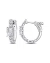 Rina Limor 14k 0.57 Ct. Tw. Diamond Hoops