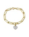 Rina Limor 14k 0.63 Ct. Tw. Diamond Link Chain Bracelet