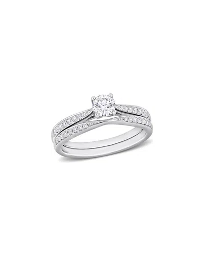 Rina Limor 14k 0.64 Ct. Tw. Diamond Ring In Metallic