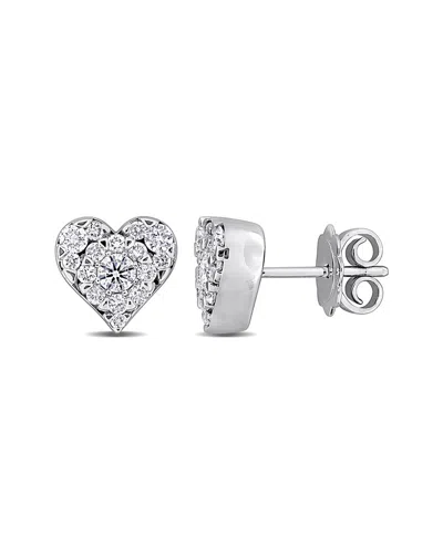 Rina Limor 14k 0.77 Ct. Tw. Diamond Stud Earrings In Multi