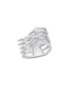 Rina Limor 14k 0.84 Ct. Tw. Diamond Five Band Ring