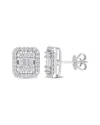 Rina Limor 14k 0.89 Ct. Tw. Diamond Halo Studs